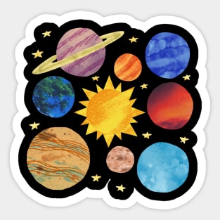 solar system Sticker
